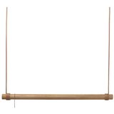 LIND DNA Stensko stojalo za oblačila iz masivnega hrasta v naravni barvi 110x200x4 cm Swing L – | Shoptok.si