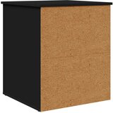 vidaXL Mačja Kuća Crna 53 x 52 x 62 cm Konstruirano drvo | shoptok.hr