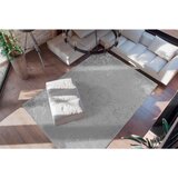 Kayoom RAVNO TKANA PREPROGA Bijou 225 Taupe / Silber 160/230 cm srebrne barve, rjavosiva | Shoptok.si