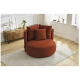 Bobochic Paris Narančasta baršunasti fotelja Cesar – | shoptok.hr