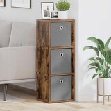  Strani šal s predalom Dimljeni oreh 30,5 x 27 x 84,5 cm, (5000233868) | Shoptok.si