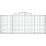  Lučne gabionske košare 7 kom 300x50x120/140cm pocinčano željezo | shoptok.hr