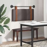  Držeće uzglavlje Zidne Tamno smeđa 90 x 55 x 5 cm Antikni PU - Tamno smeđa 80 cm bez LED | shoptok.hr