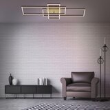 Lesnina XXXL stropna led-svetilka 104,00/42/10 cm | Shoptok.si