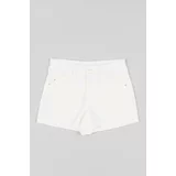 Zippy Dječje pamučne kratke hlače boja: bijela, s uzorkom