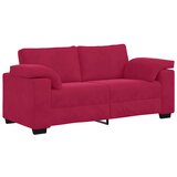  Dvosjed, sofa, vino crvena, 180x77x82 cm, baršun | shoptok.hr
