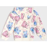 Sinsay Majica s kapuljačom na patentni zatvarač Lilo & Stitch | shoptok.hr