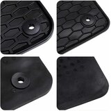  Auto tepih 4 pcs Crna prikladno za VOLVO XC60 2009-2017 Guma | shoptok.hr