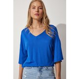 Happiness İstanbul t-shirt - blue - regular fit Cene