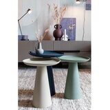 White Label Kovinska okrogla stranska mizica ø 34,5 cm Ringar – | Shoptok.si