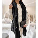 Gemre Black shawl with beads Yvonne | Shoptok.si