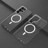 DEVIA futrola hard case crystal magnetic shockproof za samsung S25 ultra transparent