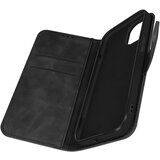 forcell Folio ovitek za iPhone 13, držalo za video denarnico z učinkom semiša črna, (20524550) | Shoptok.si