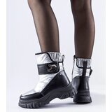 Gemre Black-silver insulated snow boots Carta | Shoptok.si