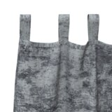  Baršunaste zavjese 2 kom s petljama srebrno siva 175x140 cm | shoptok.hr