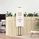  Stalci za sajmove 2 pcs Crna 30 x 24 x 208 cm Željezo Slike