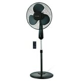 PROKLIMA Stajaći ventilator (Crne boje, Promjer: 40 cm, S daljinskim upravljanjem, 2.070 m&sup3;/h) + BAUHAUS jamstvo 5 godina na uređaje na električni ili motorni pogon cijene