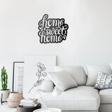 Wallity Zidna dekoracija Home Sweet Home, Crna | Eponuda.com