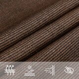  Jedro za zaštitu od sunca 160 g/m² Trapezoidno smeđe 4/5x4 m HDPE | shoptok.hr