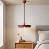 Opviq luster Novella 20902-D, 1 × E27, bordo | Eponuda.com