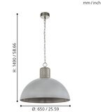 Eglo 49757 - visilica na lancu coldridge 1xE27/60W/230V | Eponuda.com