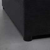 Bessagi Kids mladinska Zofa Elea, Črna, Rebrasti Žamet | Shoptok.si