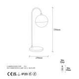 Opviq Horn 12201 Stona lampa, Zlatna | Eponuda.ba