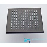 EYN LED podometni tuš sistem črne ali krom barve | tuš panel PT50089 — Krom — 30 cm | Shoptok.si