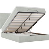  Otomanski krevet s madracima i LED 140x200 cm baršunasti | shoptok.hr