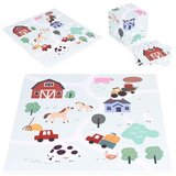 ECO TOYS Edukativna puzzle podloga za igru, 90,5x90,5cm, Farma 01 | ePonuda.com