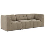 Makamii Rjava žametna sedežna garnitura 255 cm Aloha – | Shoptok.si