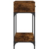  Konzolni stol boja hrasta 100 x 34,5 x 75 cm konstruirano drvo | shoptok.hr