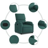  Naslonjač od tkanine tamnozeleni | shoptok.hr