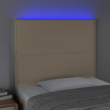  LED uzglavlje krem 90x5x118/128 cm od tkanine | Eponuda.ba