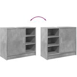 Ormarić za umivaonik boja betona 63x29x55 cm konstruirano drvo | shoptok.hr