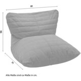 Bessagi Home Sedežna Vreča Marta, Temno Siva | Shoptok.si