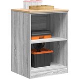 vidaXL Garažna omara za shranjevanje 60x51x85 cm trdna borovina, (22047585) | Shoptok.si