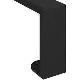  Noge namještaja 12 pcs Crna 546 x 40,5 x 100 mm Željezo | shoptok.hr