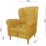 Ropez Rumen fotelj z naslonom Swan – | Shoptok.si