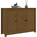  Komoda smeđa boja meda 100x35x74 cm od masivne borovine | shoptok.hr