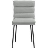  Blagovaonske stolice 2 kom svjetlosive baršunaste Light grey | Shoptok.si