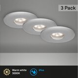 BRILONER 7240-039 -Komplet 3x LED ugradna kupatilska svetla LED/1,8W/230V IP44 | Eponuda.com