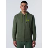 North Sails muška zip majica s kapuljačom, zelena | shoptok.hr