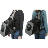 transportni ruksak za ljubimce savina 30x33x26cm/10kg siva