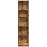  Regal za knjige boja starog drva 40x24x176 cm drveni | Eponuda.com
