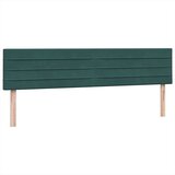 Box Spring krevet s madracem tamno zeleni 180x220 cm baršun | shoptok.hr