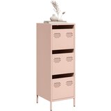 vidaXL Visoka ploča ružičasta 39x35x103,5 cm čelik Cijene