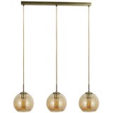 Lesnina XXXL Searchlight 1623-3AM - viseći luster na sajli PENDANT 3xE27/40W/230V, zlatna boja | Eponuda.com