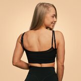 BeastPink Sportski grudnjak Breeze Black