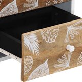 vidaXL Noćni ormarići 2 kom 40x33,5x46 cm Puno drvo Mango | shoptok.hr